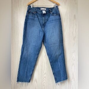 ASOS Mom Jeans Raw Hem REMO 18 Size 36/32 (14 US) LNC